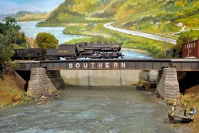 Herb Gilden's Scenic HO Scale Southern Model Railroad