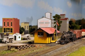 Rene LaVoise's HO Scale Sedalia & Warsaw Model Railroad