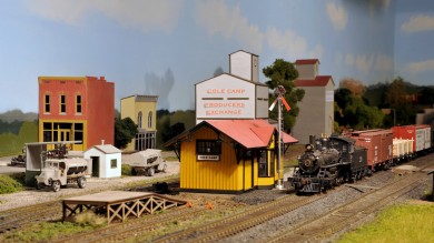 Rene LaVoise's HO Scale Sedalia & Warsaw Model Railroad