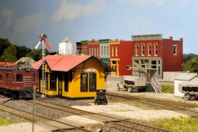 Rene LaVoise's HO Scale Sedalia & Warsaw Model Railroad