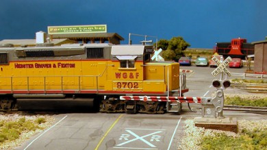 On the road with the Webster Govers & Fenton Railroad.