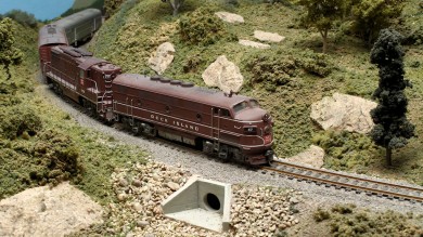 Bill Giese's Beautiful Rock Island HO Model Railroad