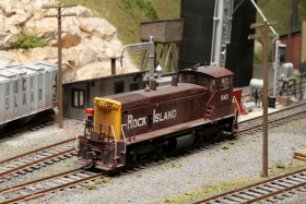 Bill Giese's Beautiful Rock Island HO Model Railroad