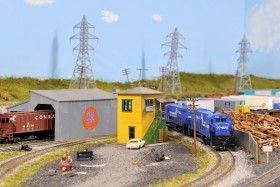 Curt Regensberger's HO Scale The Streator Connection Model Railroad