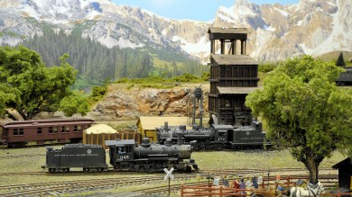 Don Taschner's HO and HOn3 Scenic Model Railroad