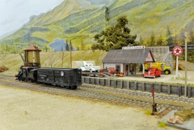 Pete Smith's Loon Lake Railway & Navigation Co. Sn3 Model Railroad