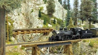 Pete Smith's Loon Lake Railway & Navigation Co. Sn3 Model Railroad