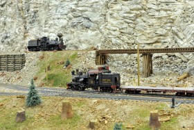 Pete Smith's Loon Lake Railway & Navigation Co. Sn3 Model Railroad