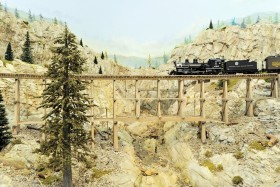 Pete Smith's Loon Lake Railway & Navigation Co. Sn3 Model Railroad