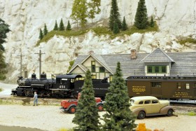 Pete Smith's Loon Lake Railway & Navigation Co. Sn3 Model Railroad