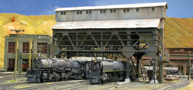 Coaling at Cheyenne on Brad Joseph's Union Pacific