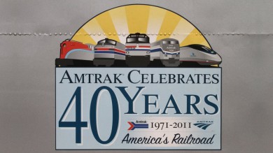 Amtrak Celebrates 40 Years