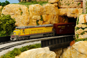 Joyce and David Silverman’s Silver Valley Lines Model Railroad