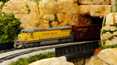 Joyce and David Silverman’s Silver Valley Lines Model Railroad