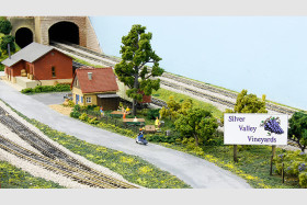 Joyce and David Silverman’s Silver Valley Lines Model Railroad