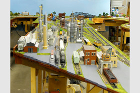 Joyce and David Silverman’s Silver Valley Lines Model Railroad