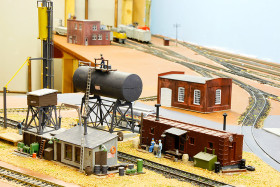 Joyce and David Silverman’s Silver Valley Lines Model Railroad