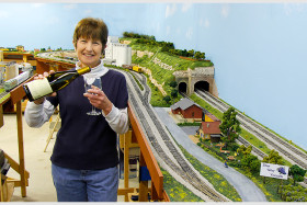 Joyce and David Silverman’s Silver Valley Lines Model Railroad