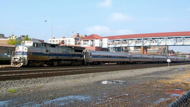 Amtrak's Pennsylvanian calls at Altoona
