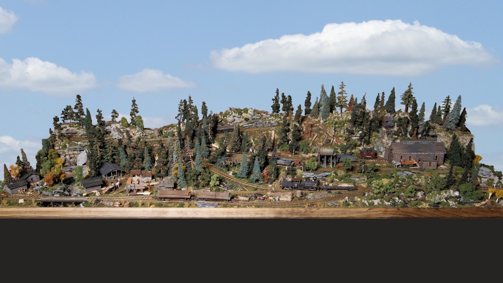 Ho scale logging layout deals