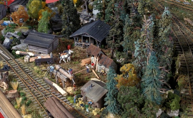 Tom Trotter's Pacific Coast Logging Diorama