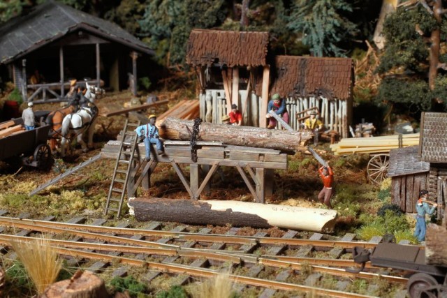Tom Trotter's Pacific Coast Logging Diorama