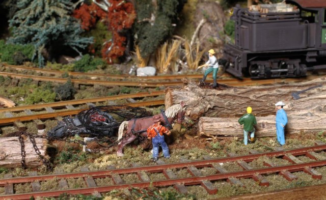 Tom Trotter's Pacific Coast Logging Diorama