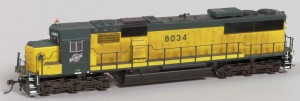 C&NW #8034 Diesel Locomotive