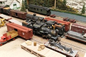 Pete Smith’s Beautiful Loon Lake Railway & Navigation Co. Sn3 Model Railroad