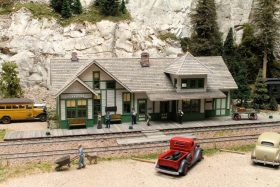 Pete Smith’s Beautiful Loon Lake Railway & Navigation Co. Sn3 Model Railroad