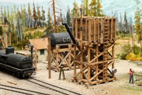 Pete Smith’s Beautiful Loon Lake Railway & Navigation Co. Sn3 Model Railroad