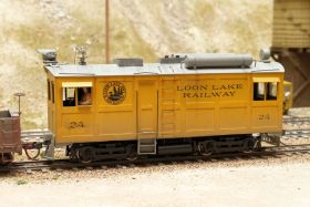 Pete Smith’s Beautiful Loon Lake Railway & Navigation Co. Sn3 Model Railroad