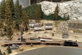 Pete Smith’s Beautiful Loon Lake Railway & Navigation Co. Sn3 Model Railroad