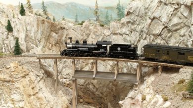 Pete Smith’s Beautiful Loon Lake Railway & Navigation Co. Sn3 Model Railroad