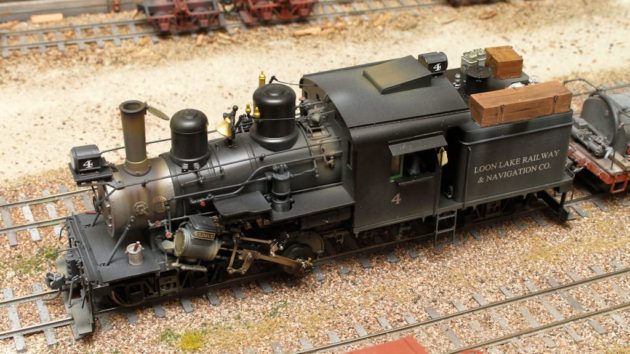 Pete Smith’s Beautiful Loon Lake Railway & Navigation Co. Sn3 Model Railroad