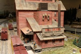 Pete Smith’s Beautiful Loon Lake Railway & Navigation Co. Sn3 Model Railroad