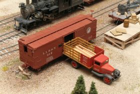 Pete Smith’s Beautiful Loon Lake Railway & Navigation Co. Sn3 Model Railroad