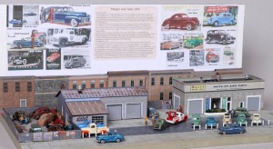 Morgan Auto Sales 1949 Diorama