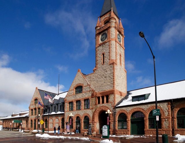 The historic Cheyenne Depot, built in 1886, continues its renovation, which started in 2011. It houses a large and well done rail museum, an outstanding model railroad that takes the viewer back in time to the early Wyoming railroad days, and an enclosed second floor observation area overlooking the UP yard and roundhouse. Within the next month, it will also feature a new restaurant.