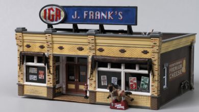 Woodland Scenics Frank's IGA Grocery HO Scale Store