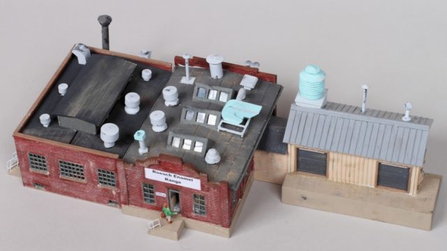 John Carty’s Kitbashed and Scratchbuilt Roesch Enamel Range Factory