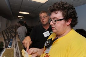 Operations Session on John Schindler's St. Louis Junction Railroad