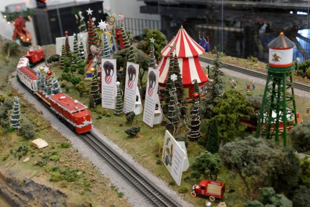 Andrew Arth circus train exhibit