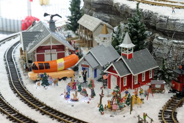 E. Desmond Lee Holiday Train Exhibit