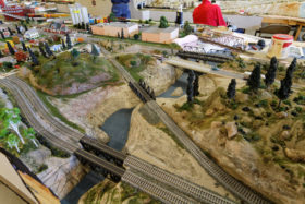 Iron Spike Model Train Museum HO Layout