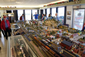 Iron Spike Model Train Museum Lobby Layout