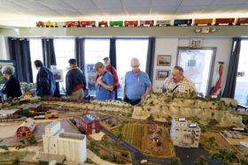 Iron Spike Model Train Museum Lobby Layout