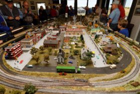 Iron Spike Model Train Museum Lobby Layout