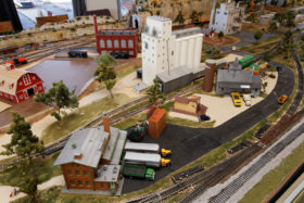 Iron Spike Model Train Museum Lobby Layout