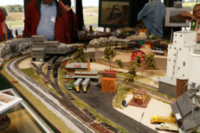 Iron Spike Model Train Museum Lobby Layout